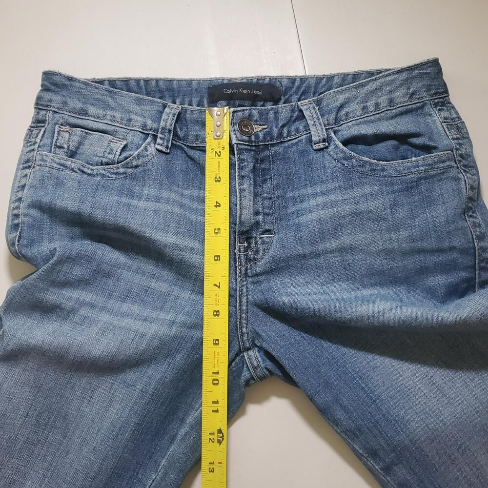 Calvin Klein bootcut jeans Y2K with Flap Pockets Sz 10 womens- shipping incl - Picture 9 of 16